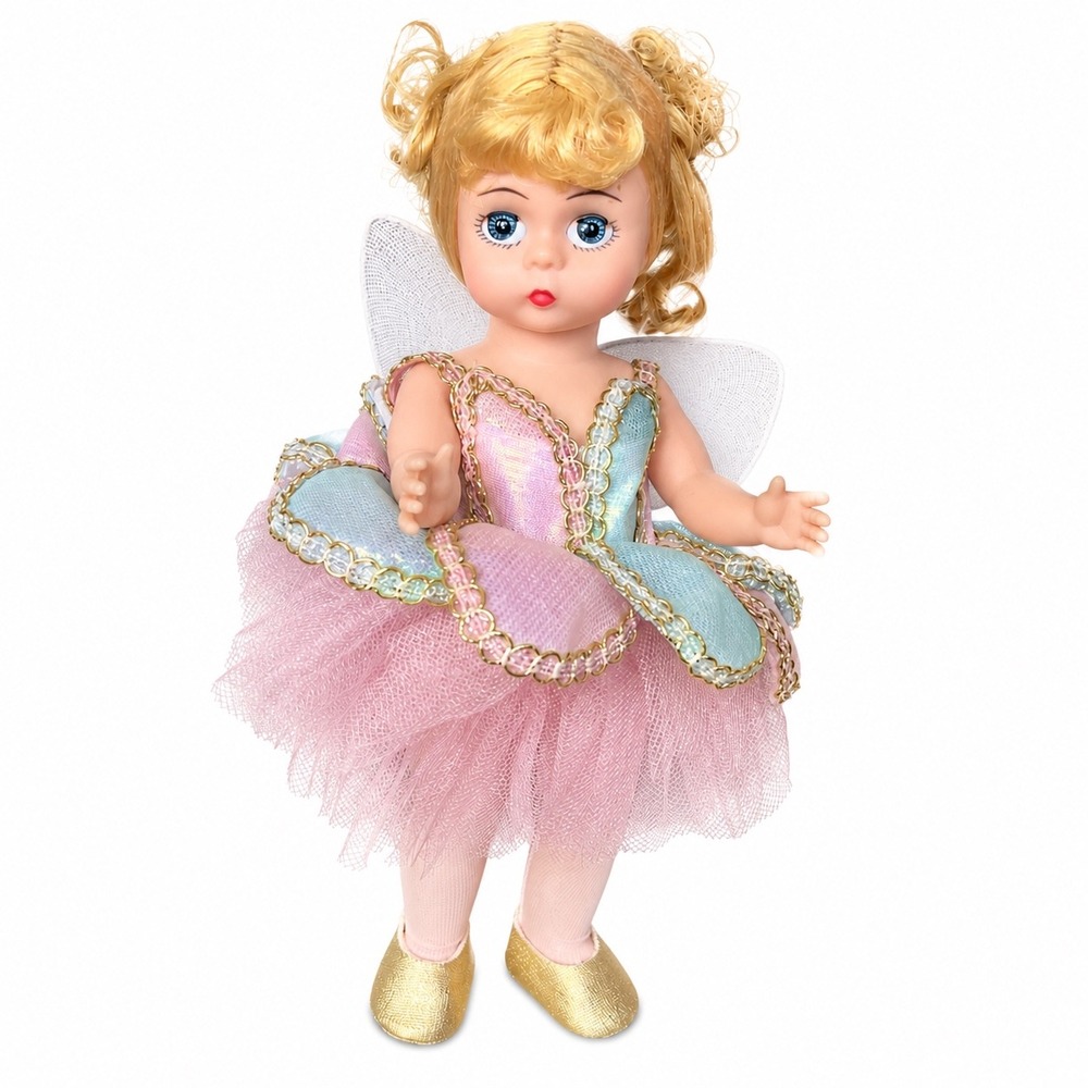Madame Alexander Tinker Bell Fairy Doll Pink Blue Costume 7-8 Inch